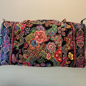 Vera Bradley Large Duffle Symphony In Hue Pattern Bag